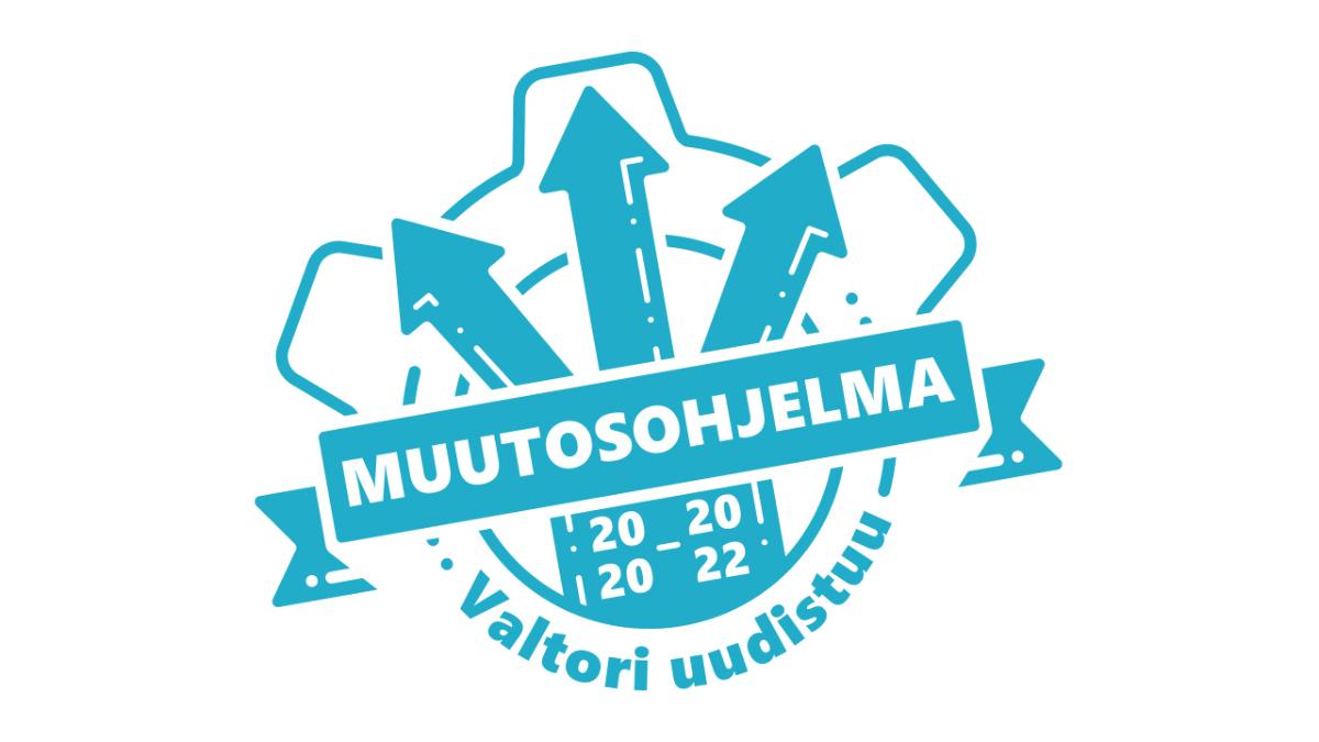 Muutosohjelman logo.