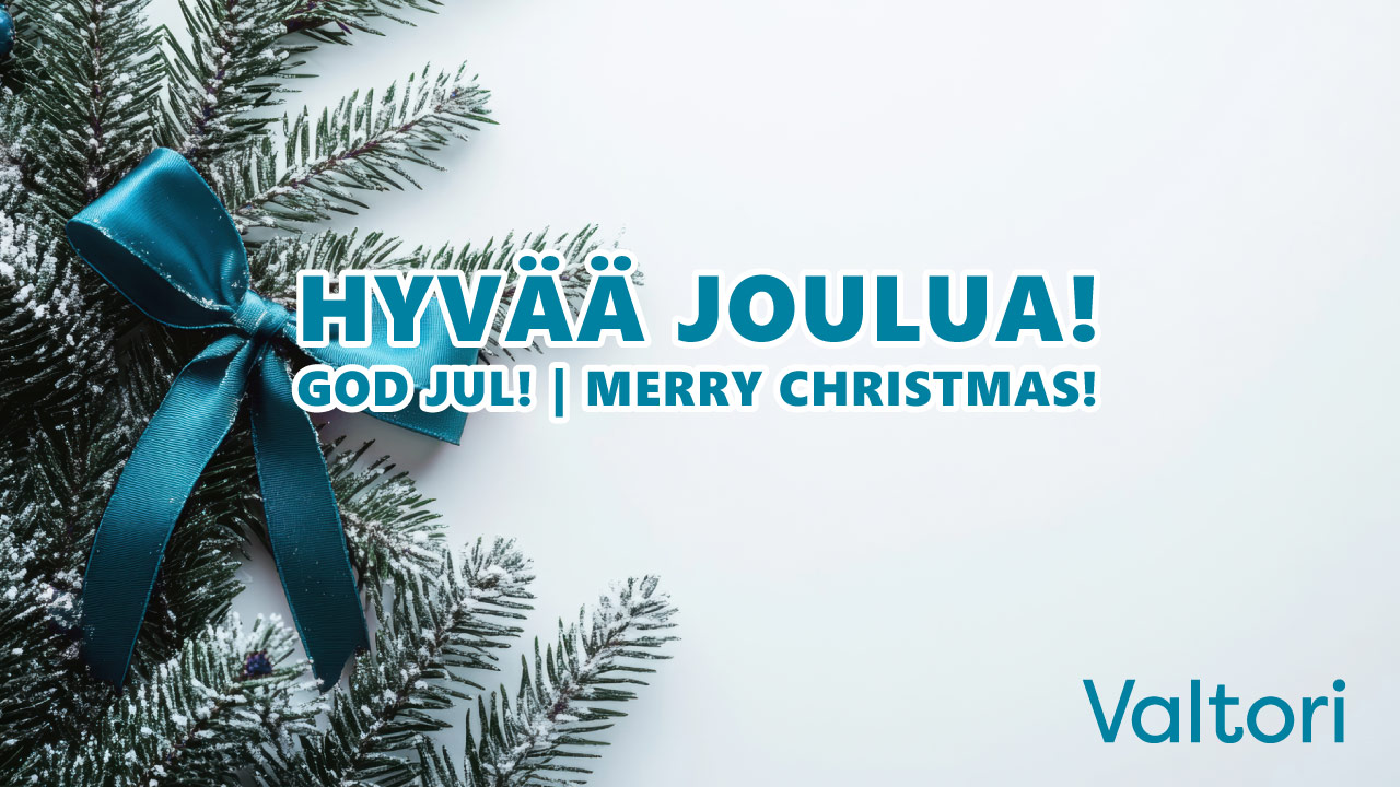 Hyvää joulua! God jul! Merry Christmas!